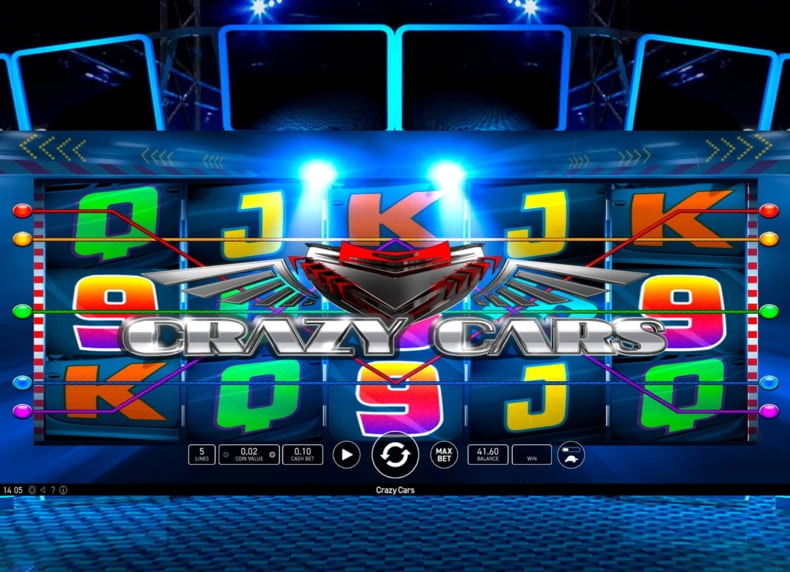 Crazy Cars interface